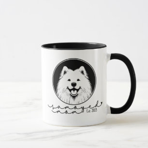 Samojede-Mama Individuell Etabliert Pop Art Samoje Tasse