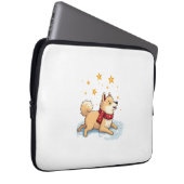 Samojede Schneeengel Laptopschutzhülle (Vorne Rechts)
