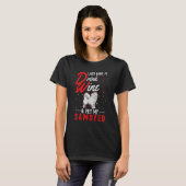 Samojede und Wein T-Shirt (Vorne ganz)