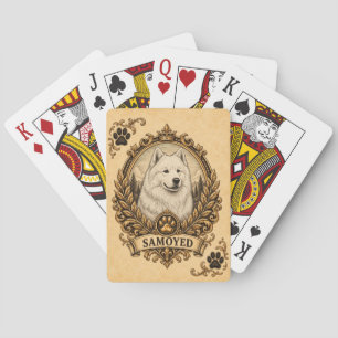 Samojede, Vintage Heritage Hund Spielkarten
