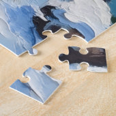 Samojeden-Weihnachtsleuchtturm-Feiertag Puzzle (Seite)