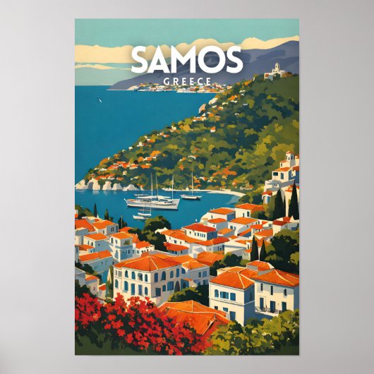 Samos Griechenland Poster (Vorne)