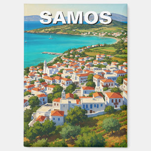 Samos Griechenland Reisen Magnet