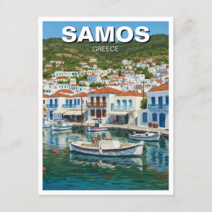 Samos Griechenland Reisen Postkarte