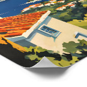 Samos Reiseplakat Poster (Ecke)