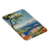 Samos Travel Magnet (Rechte Seite)