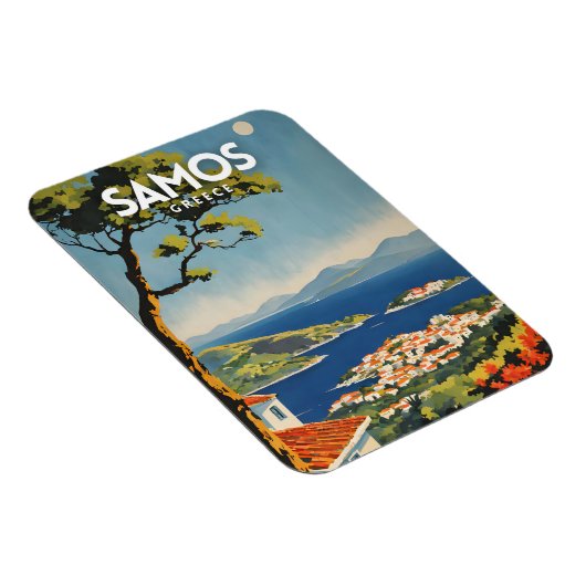 Samos Travel Magnet (Rechte Seite)