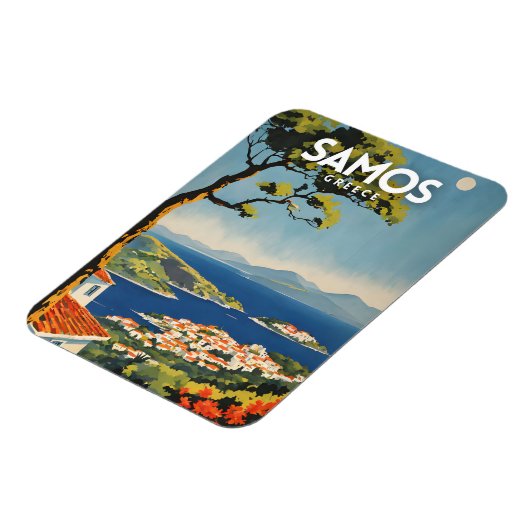 Samos Travel Magnet (Linke Seite)