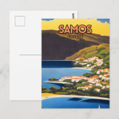 Samos Travel Postkarte (Vorne/Hinten)