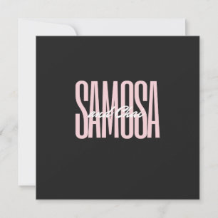 Samosa und Chai T - Shirt Einladung