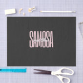 Samosa und Chai T - Shirt Seidenpapier (Handwerk)