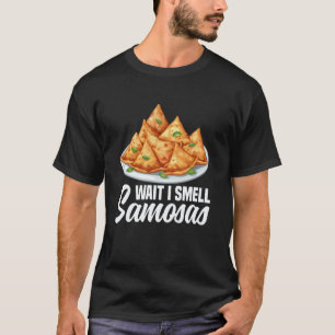 Samosas Foodie Indisches Essen Samosa Herstellung T-Shirt
