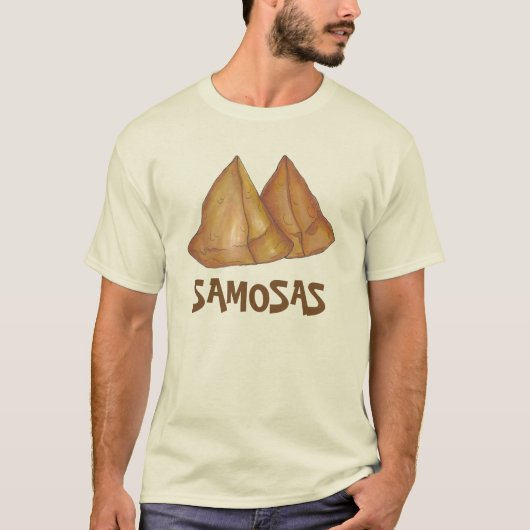 Samosas India Indian Food Samosa Feinschmecker T-S T-Shirt (Vorderseite)