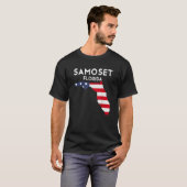 Samoset Florida USA State America Travel Floridian T-Shirt (Vorne ganz)
