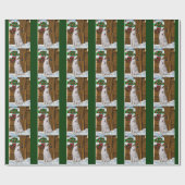 Samotische Weihnachten Geschenkpapier (Flach)