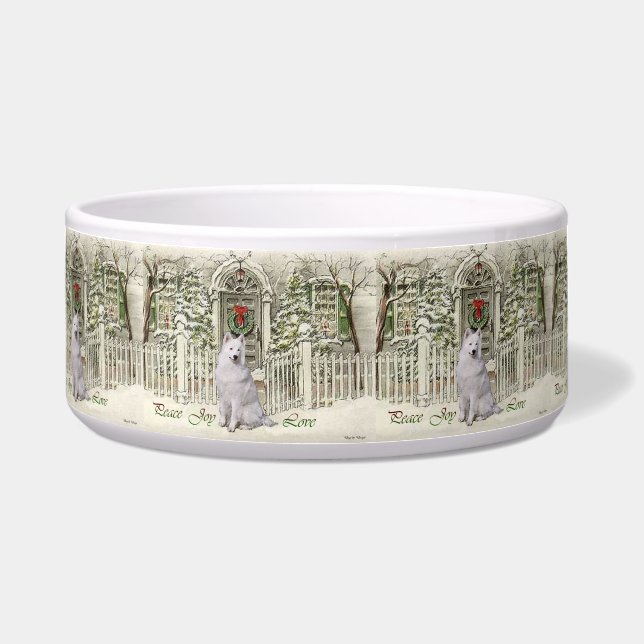 Samotische Weihnachten Napf (Vorderseite)