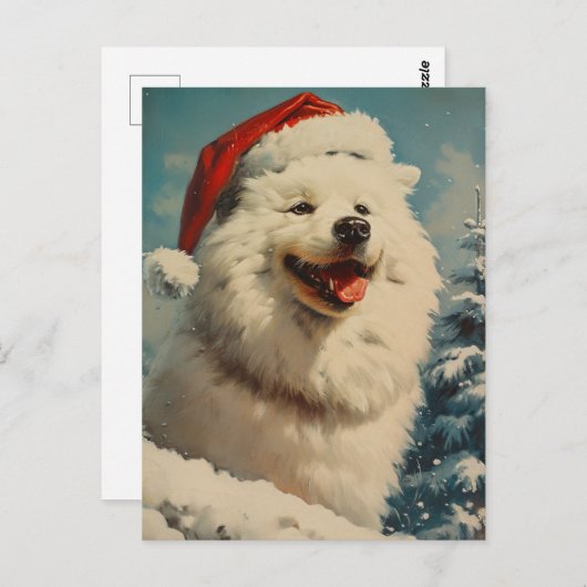 Samotische Weihnachten Postkarte (Vorne/Hinten)