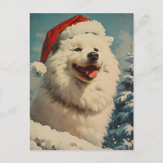 Samotische Weihnachten Postkarte (Vorderseite)