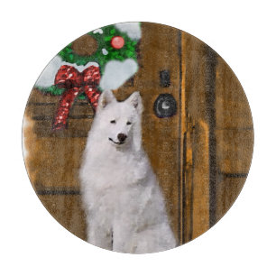 Samotische Weihnachten Schneidebrett