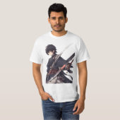 Samourai-Warrior - T - Shirt Japanischer Krieger S (Vorne ganz)