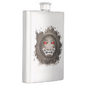 Samouraïmoji Vintage Flachmann (Rechts)