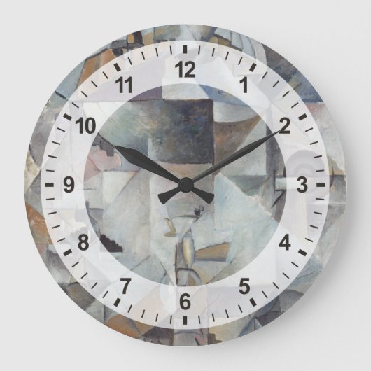 Samovar Große Wanduhr (Vorderseite)