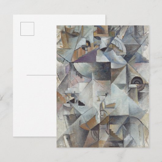 Samovar Postkarte (Vorne/Hinten)