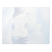 Samoyed - 11" x 8,5" Notepad Notizblock (Vorderseite)