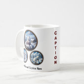 Samoyed 6-Image Coffee Tasse Design (Vorderseite Links)