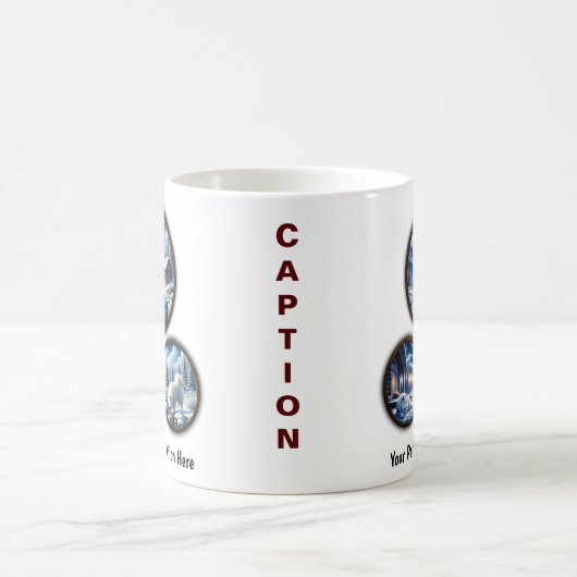 Samoyed 6-Image Coffee Tasse Design (Mittel)