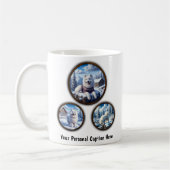 Samoyed 6-Image Coffee Tasse Design (Links)