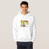 Samoyed Agility Geschenke Hoodie (Vorne ganz)