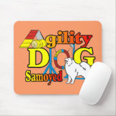 Samoyed Agility Geschenke Mousepad (Mit Mouse)