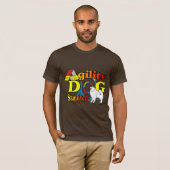 Samoyed Agility Geschenke T-Shirt (Vorne ganz)