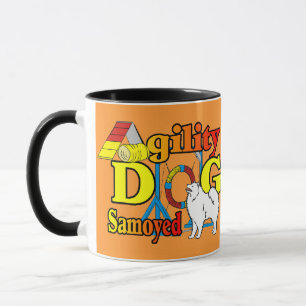 Samoyed Agility Geschenke Tasse
