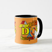 Samoyed Agility Geschenke Tasse (VorderseiteRechts)