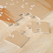 Samoyed am Strand Puzzle (Seite)