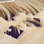 Samoyed am Strand Puzzle (Seite)