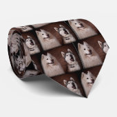 Samoyed and Husky Krawatte (Gerollt)