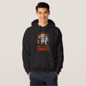 Samoyed And Wine Hoodie (Vorne ganz)