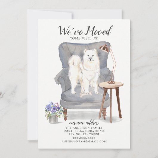 samoyed | Ankündigung der Beförderung (Vorderseite)