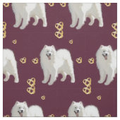 Samoyed Anniversary Pattern Stoff (Muster)