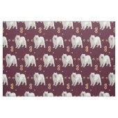 Samoyed Anniversary Pattern Stoff (Fat Quarter (45,7 x 55,9 cm))