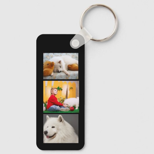 Samoyed.. Best Mama Custom doppelseitiger Schlüsse Schlüsselanhänger (Rückseite)