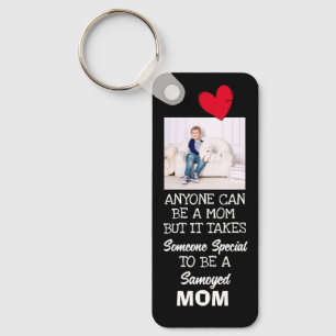 Samoyed.. Best Mama Custom doppelseitiger Schlüsse Schlüsselanhänger