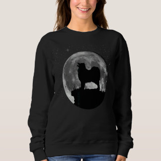 Samoyed Bjelkier Dog Moon Sweatshirt