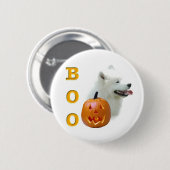 Samoyed Boo Button (Vorne & Hinten)