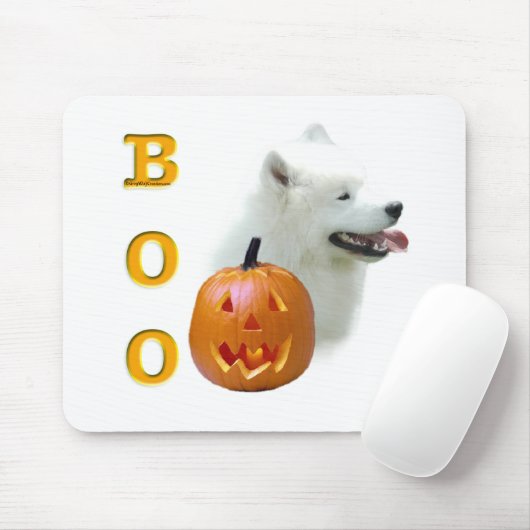 Samoyed Boo Mousepad (Mit Mouse)