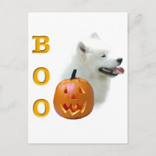 Samoyed Boo Postkarte