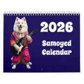 Samoyed Calendar Kalender (Titelbild)